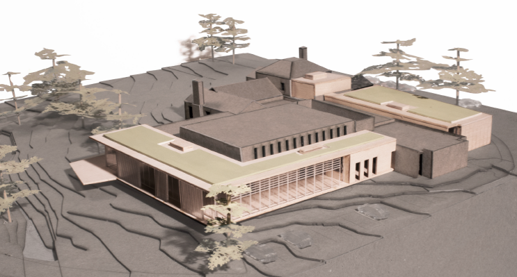 Datner Architect Scarsdale Library Design Mockup